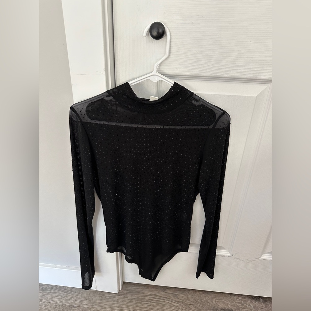 NWT size Large see through body suit